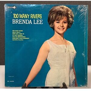 Brenda Lee Too Many Rivers Vinyl LP Decca DL 4684 Mono 1965 Pop Vocal Record